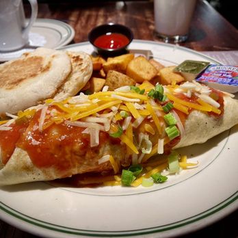 Denver Chophouse & Breweries - Prime Rib Breakfast Burrito - Gastropubs Near Me - Denver, Colorado Denver Chophouse & Breweries - Prime Rib Breakfast Burrito - Gastropubs Near Me - Denver, Colorado