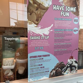 Licked - Menu as of 6/11/2025 - Ice Cream & Frozen Yogurt Near Me - Sacramento, California