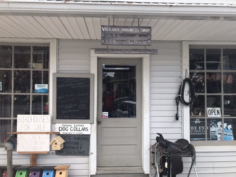 VILLAGE HARNESS SHOP 3578 W Newport Rd, Ronks, Pennsylvania Horse Equipment Shops Phone