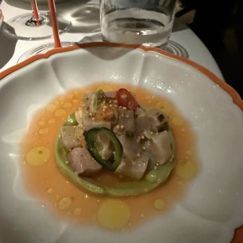 lanngosteria - Yellowtail ceviche - Seafood Near Me