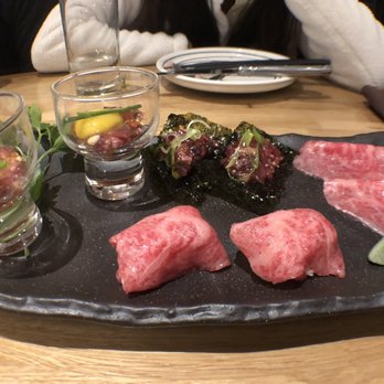 Kokkaku - Wagyu 4 ways - New American Near Me - Seattle, Washington Kokkaku - Wagyu 4 ways - New American Near Me - Seattle, Washington