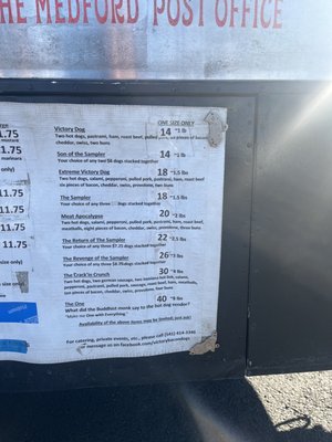 Menu photo 2 Victory Dogs Medford, OR