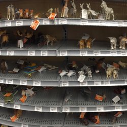 Well stocked shelves for Safari Ltd animal figures