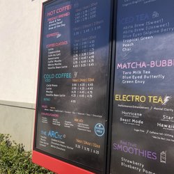 Abita Roasting Company Cafe - Drive thru coffee menu