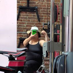 Rose City Barbell - Me, feeling strong post workout!