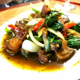 Crispy Pork Basil Pork