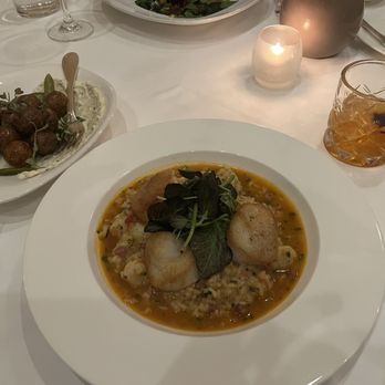 Lemaire Restaurant - Golden Seared Jumbo Sea Scallops - New American Near Me - Richmond, Virginia Lemaire Restaurant - Golden Seared Jumbo Sea Scallops - New American Near Me - Richmond, Virginia