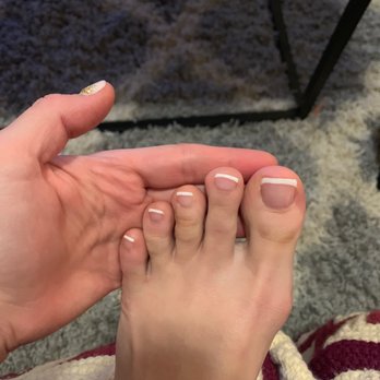 Kristy Nails - Perfect French lines! - Nail Salons Near Me - Carmichael, California