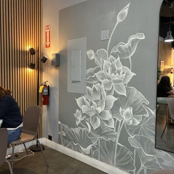 Lotus Coffee & Tea - Cute aesthetic wall for pictures - Bubble Tea Near Me - Carson, California Lotus Coffee & Tea - Cute aesthetic wall for pictures - Bubble Tea Near Me - Carson, California