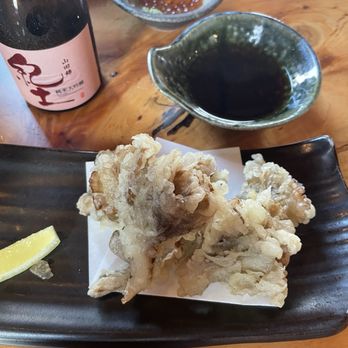 Izakaya Gama - Tempura mushroom - Izakaya Near Me - Point Arena, California