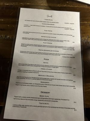 Menu photo 1 Incanto Houston, TX