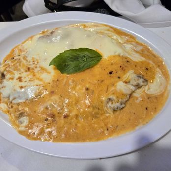 Ortobello Restaurant - Chicken with spicy vodka  sauce - Italian Near Me - Brooklyn, New York