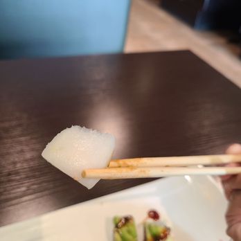 Sushi Palace - This piece counts as one piece of white tuna - Japanese Near Me - Yonkers, New York Sushi Palace - This piece counts as one piece of white tuna - Japanese Near Me - Yonkers, New York