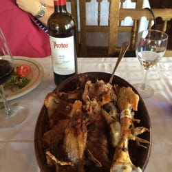 El Figon de Ismael - Lechazo de cordero con un buen vino.