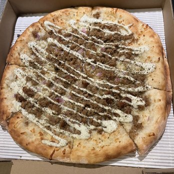 Sapori Di 786 Degrees - Habibi (lamb gyro pizza style) - Pizza Near Me - Pasadena, California Sapori Di 786 Degrees - Habibi (lamb gyro pizza style) - Pizza Near Me - Pasadena, California