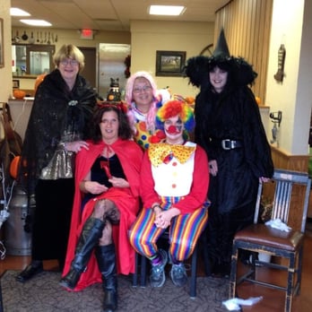 Cindy's Cafe & Catering - Fun Halloween pic of staff - Cafes Near Me - Molalla, Oregon