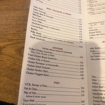 Steamers - Menu - A menu from a restaurant offers a variety of food options including Vienna Beef hot dogs, beef, sausage, chicken, and fish dishes. It lists specific items such as hot dogs, Italian beef, sausage, chicken sandwiches, and fish plates, with prices and brief descriptions. The menu is printed on white paper with sections divided by headings in bold, and includes details about ingredients and options. - Hot Dogs Near Me - Winfield, Illinois