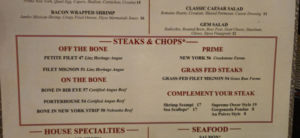 Menu photo 5 The Charcoal Room Las Vegas, NV Menu photo 5 The Charcoal Room Las Vegas, NV