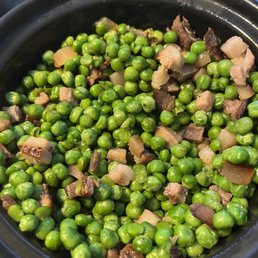 Peas & in house made Bacon Peas & in house made Bacon