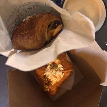 The Burque Bakehouse - Green chili croissant and pumpkin croissant - Bakeries Near Me - Albuquerque, New Mexico
