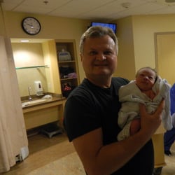 Ostoya W Paul, MD - Dr. Ostoya with Miss Penelope Rae-Ann minutes after he delivered her! Amazing OBGYN, truly cares about you!