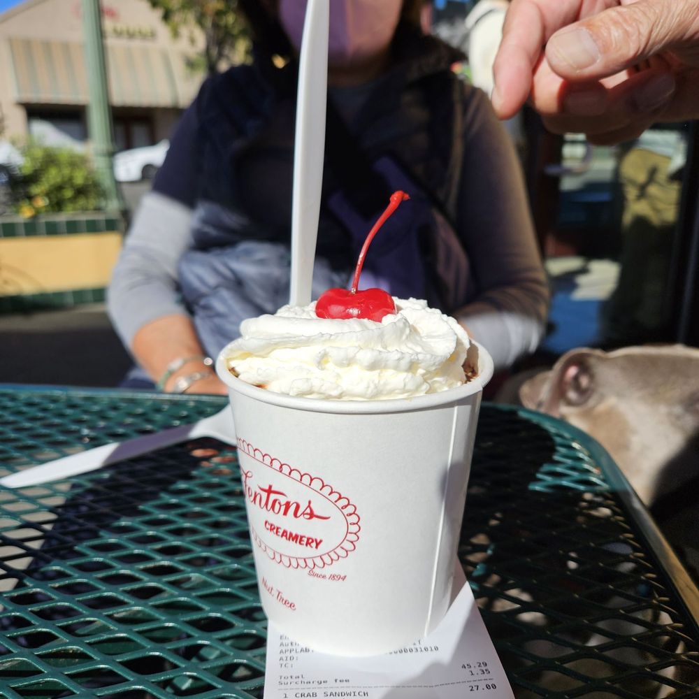 Fentons Creamery - Small old fashioned sundae (to go) - Ice Cream & Frozen Yogurt Near Me - Oakland, California Fentons Creamery - Small old fashioned sundae (to go) - Ice Cream & Frozen Yogurt Near Me - Oakland, California