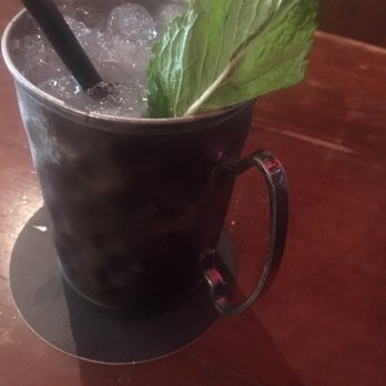 Moonshine Grill - Inventive Moscow mule - Southern Near Me - Austin, Texas
