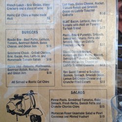 Cafe Scooterini - Menu 2