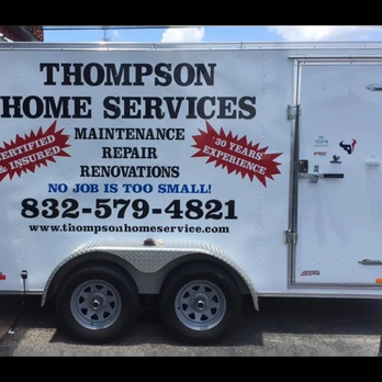 Thompson Home Services - a trailer for repairs - General Contractors Near Me - Deer Park, Texas Thompson Home Services - a trailer for repairs - General Contractors Near Me - Deer Park, Texas