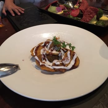 Junoon - Eggplant chaat- yes there is such a thing and it's delicious! - Indian Near Me - New York, New York Junoon - Eggplant chaat- yes there is such a thing and it's delicious! - Indian Near Me - New York, New York