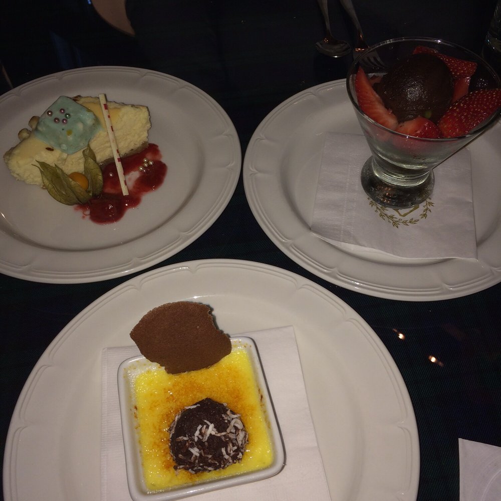 Windsor Arms Hotel - Gorgonzola cheesecake, avocado chocolate mousse, creme brûlée - Canadian (New) Near Me - Toronto, Ontario Windsor Arms Hotel - Gorgonzola cheesecake, avocado chocolate mousse, creme brûlée - Canadian (New) Near Me - Toronto, Ontario