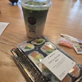 Maki - Salmon Avocado & Matcha Latte - Japanese Near Me - New York, New York