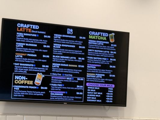 Menu photo 2 Robu Coffee Mountain View, CA Menu photo 2 Robu Coffee Mountain View, CA