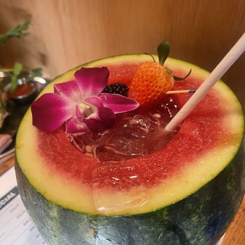 Lemongrass Brooklyn - Watermelon margarita - Thai Near Me - Brooklyn, New York