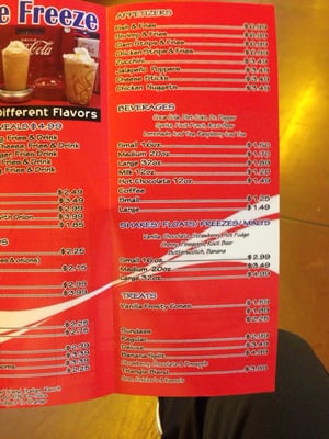 Menu photo 3 Triangle Drive In Fresno, CA Menu photo 3 Triangle Drive In Fresno, CA