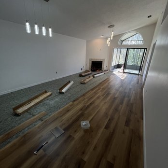 Jax Beach Handyman - progress of flooring - Handyman Near Me - Jacksonville, Florida Jax Beach Handyman - progress of flooring - Handyman Near Me - Jacksonville, Florida