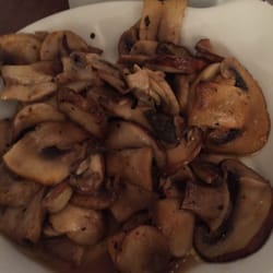 Zucchinis - Garlic butter sautéed mushrooms