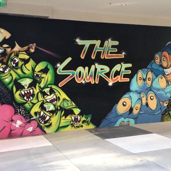 The Source - The source wall art. - Shopping Centers Near Me - Buena Park, California