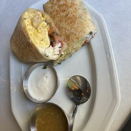 Breakfast burrito