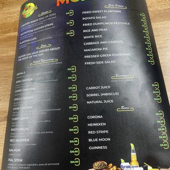 Rockyaad Jamaican Restaurant - Menu 5/2024 - Caribbean Near Me - Carmichael, California Rockyaad Jamaican Restaurant - Menu 5/2024 - Caribbean Near Me - Carmichael, California