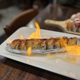 Baked Salmon Roll