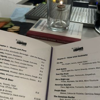 Writer's Block Rehab - Lounges Near Me - Philadelphia, Pennsylvania