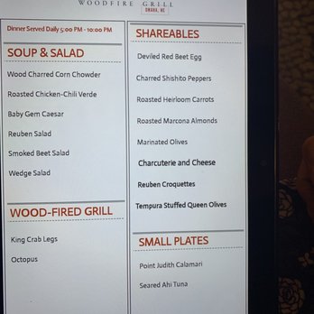 Dynamite Woodfire Grill - Dinner Menu - American Near Me - Omaha, Nebraska