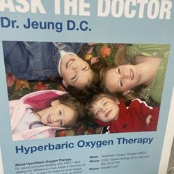 Joseph Jong-Eul Jeung, DC - Hyperbaric Oxygen Therapy