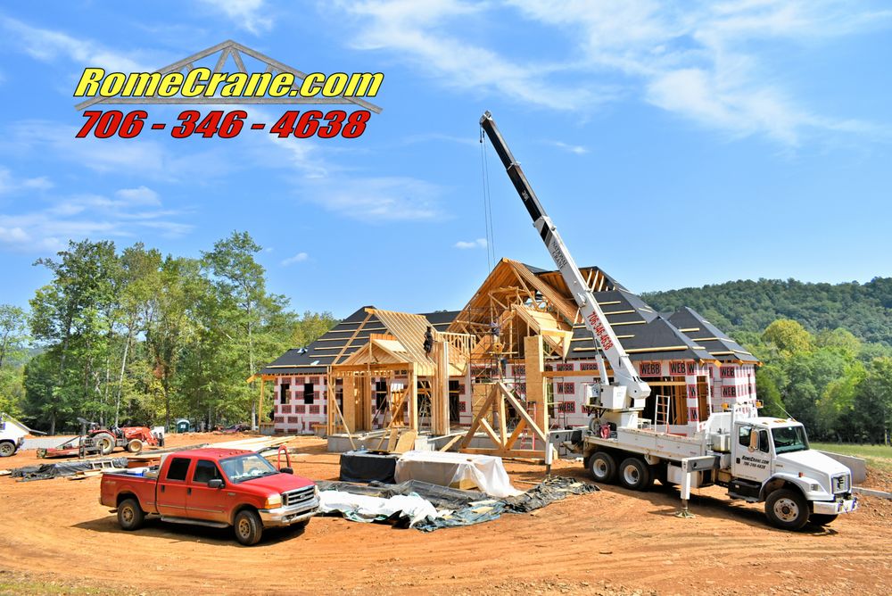 Slide of Boom Truck Rental