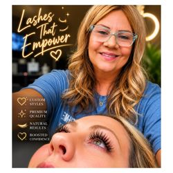 Lash-Me - Custom eyelash extensions designed one on one by Shelly. Natural to volume styles in Austin.