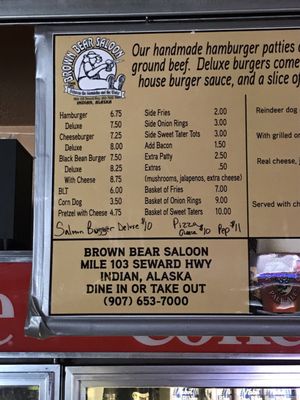 Menu photo 6 Brown Bear Saloon & Hotel Anchorage, AK Menu photo 6 Brown Bear Saloon & Hotel Anchorage, AK