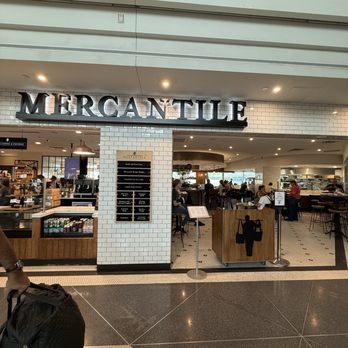 Mercantile Dining & Provision DIA - The front of the restaurant, looking in from the terminal. - Coffee & Tea Near Me - Denver, Colorado Mercantile Dining & Provision DIA - The front of the restaurant, looking in from the terminal. - Coffee & Tea Near Me - Denver, Colorado