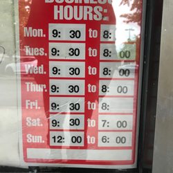 Water Outlet - The hours on here are correct. The one on Yelp appear to be out of date.