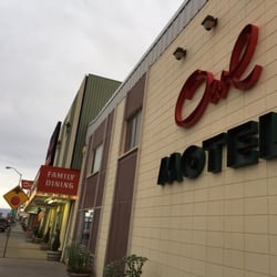 Owl Motel - Next to a tiny casino and restaurant.